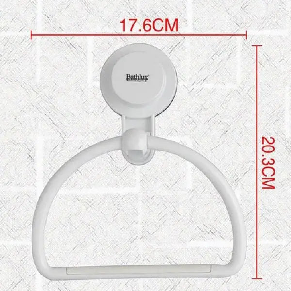 Bathlux Single Towel Rack With Suction Cup Awesome Imports