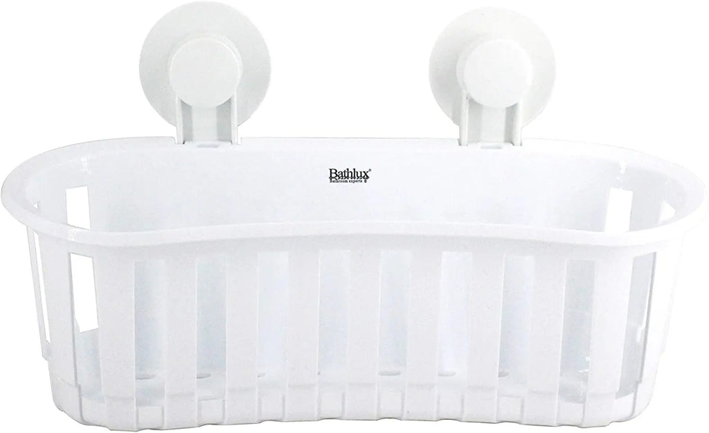 Bathlux Suction Cup Shower Bathroom Storage Unit Soap Holder Awesome Imports