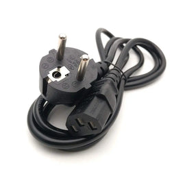 C13 IEC Female Kettle Plug to European 2 pin Round AC EU Plug Power Cable Lead Cord - 1M Awesome Imports