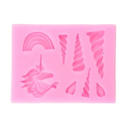 Cake Tools Unicorn Cloud Horn Ear Silicone Mold Cupcake Decorations Shopinc