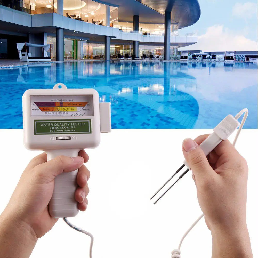 Calibeur PC-101 Portable Water Quality PH CL2 Chlorine Tester for Pool & SPA Calibeur