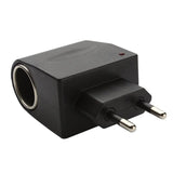 Car AC to DC Adapter Input 90V - 240V Output 12V 500mA 0.5A EU Plug