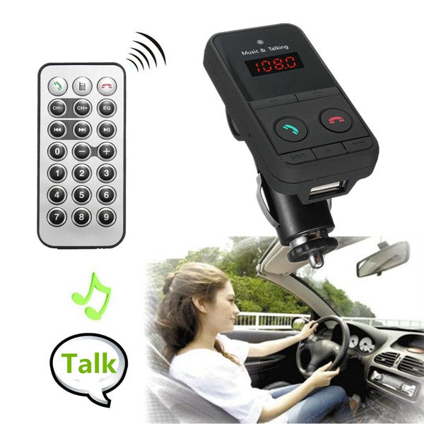 Hands-free Car Kit FM Transmitter 301-E - Awesome Imports - 2