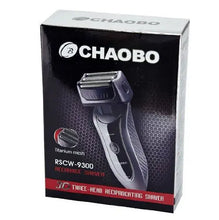 Load image into Gallery viewer, Chaobo RSCW-9300 Men&#39;s 3-Blade Shaver Electric razor Awesome Imports