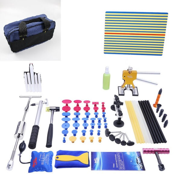 Dent Repair Tool Bag with 68 tool pieces