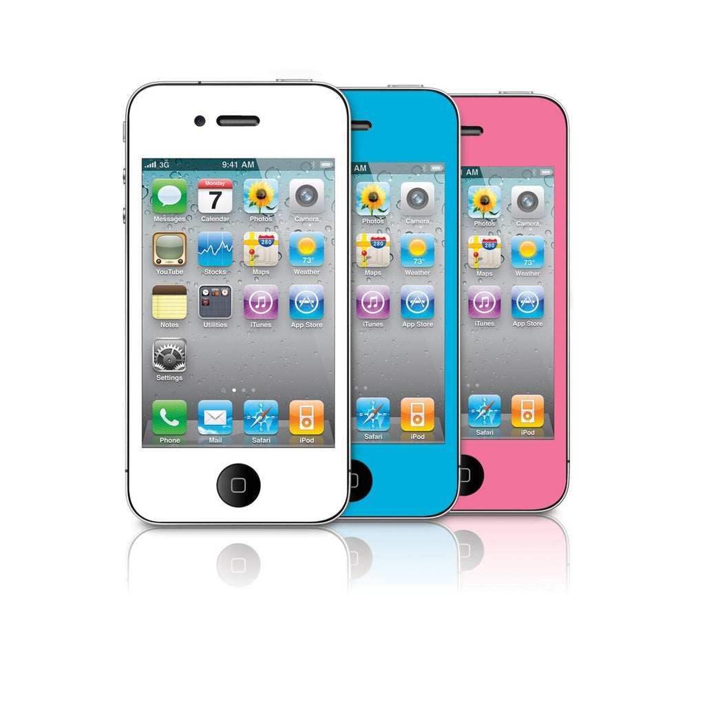 iSound Premium Color Screen Protectors for iPhone 4 / 4s