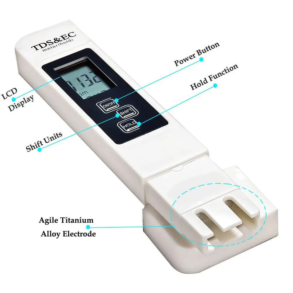 Digital TDS & EC Meter Tester EZ-1 Techme