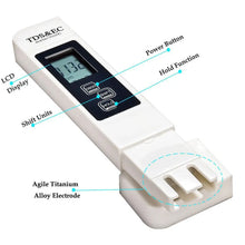 Load image into Gallery viewer, Digital TDS &amp; EC Meter Tester EZ-1 Techme