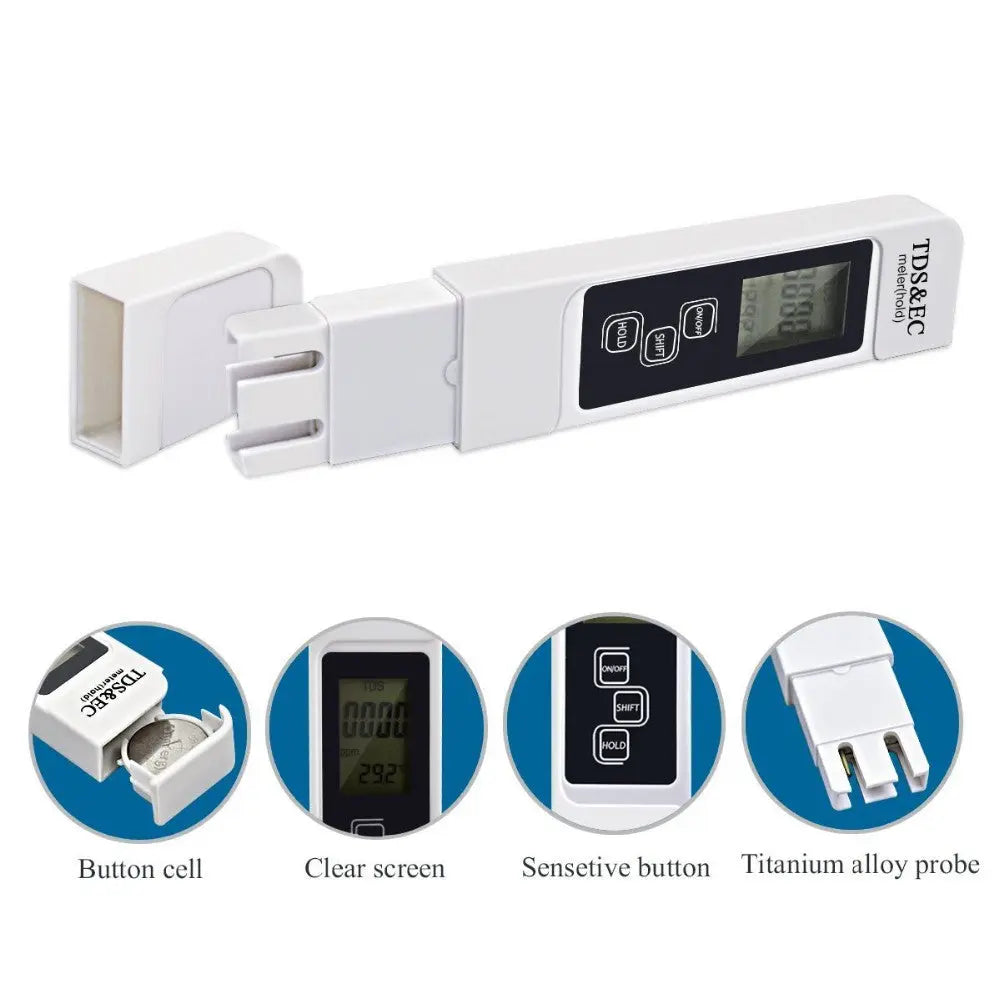 Digital TDS & EC Meter Tester EZ-1 Techme