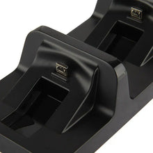 Load image into Gallery viewer, Dobe TP4-002 Dual Charging Dock for PS4, PS4 Slim &amp; Pro Wireless Controllers Dobe
