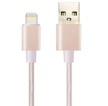 Load image into Gallery viewer, E-Strong 2.4A Lighting Data Cable 100cm - Gold Awesome Imports