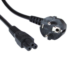 1.5M - Power Cord With EU 2 Pin NB-3 Pin Clover