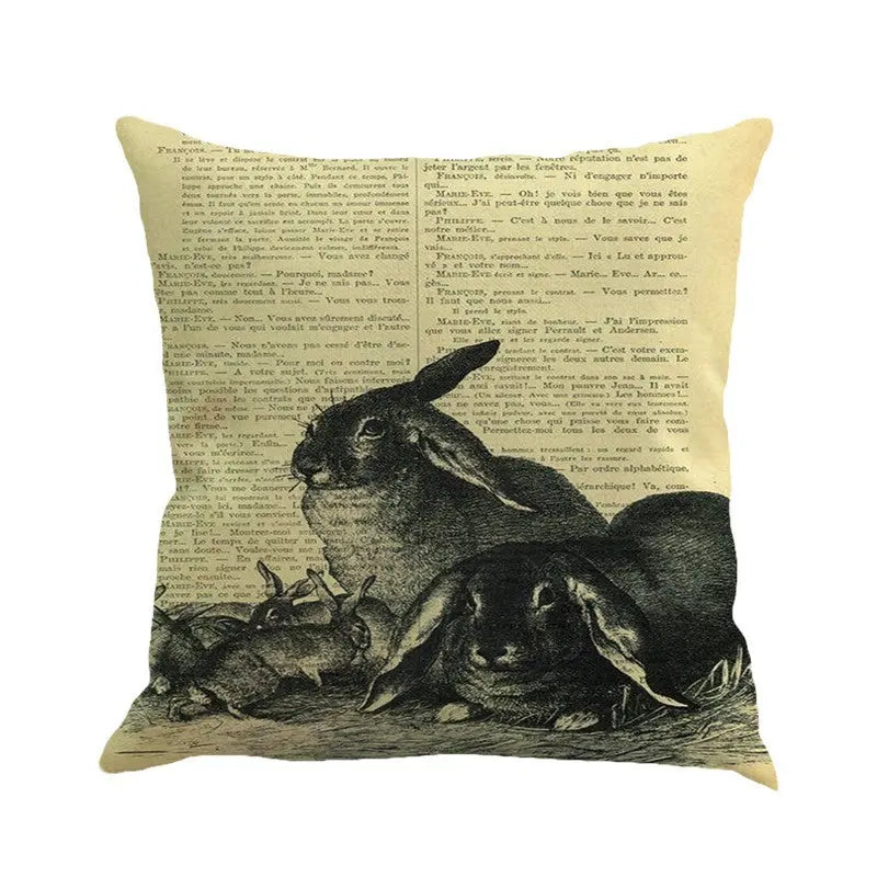 Easter Sunday Throw Pillow Case Sweet Love Square Cushion Cover Awesome Imports