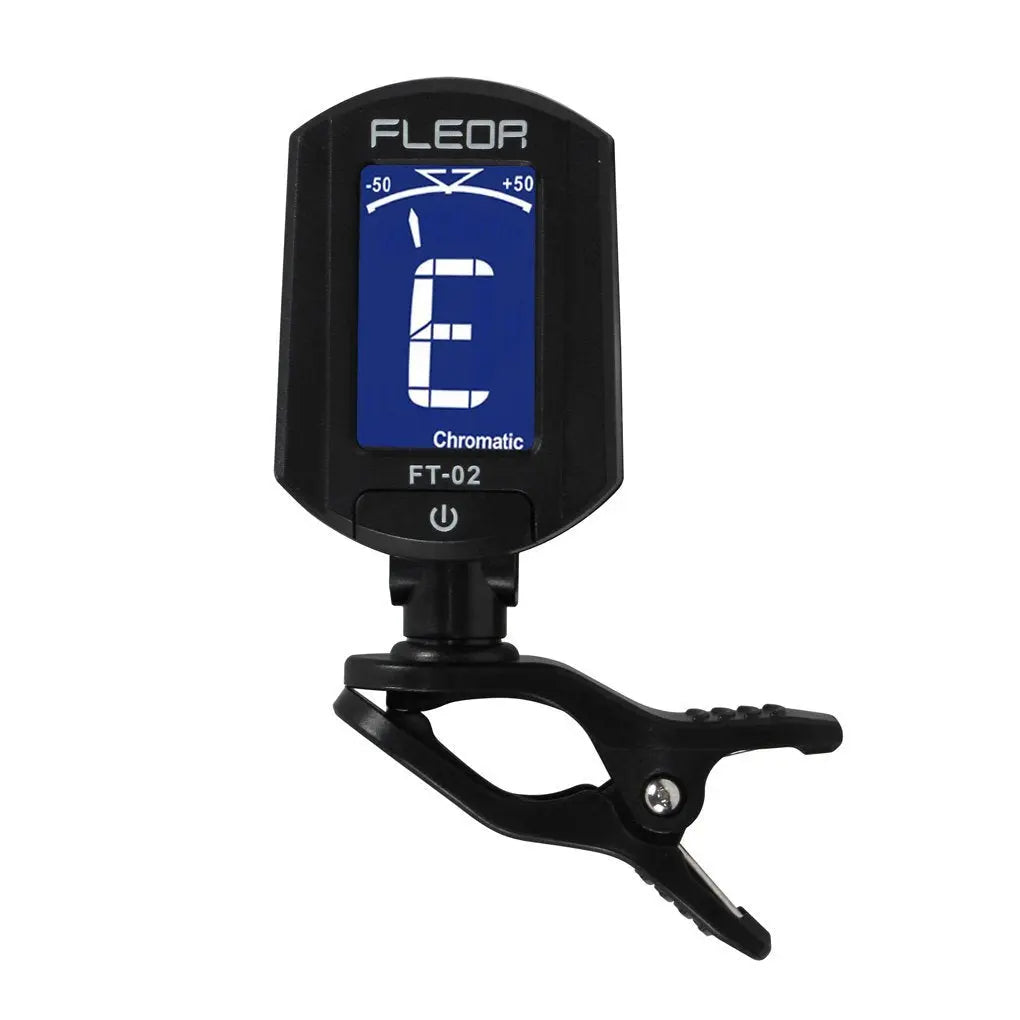 FLEOR Mini Clip On Digital Tuner For Guitar Bass Ukulele Chromatic Violin Awesome Imports