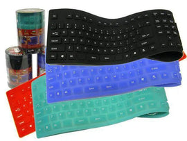 Flexible USB Waterproof Silicone Portable Keyboard Awesome Imports