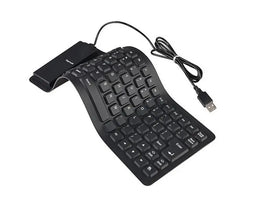 Flexible USB Waterproof Silicone Portable Keyboard Awesome Imports