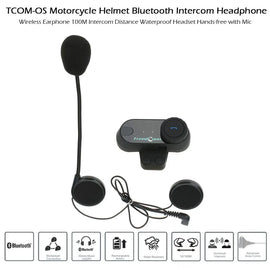 Freedconn TCOM-OS Motorcycle Bluetooth Intercom Headset 100M Awesome Imports