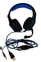 Load image into Gallery viewer, Gaming Headset G2000 - Black &amp; Blue Kotion