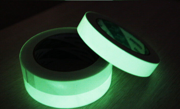 Glow in the Dark Tape: 1/2 in. x 30 ft. (Luminescent Lime Green) - Awesome Imports