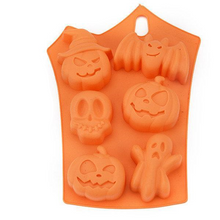 Load image into Gallery viewer, Halloween Themed Cake Chocolate Lolipop Jelly moulds