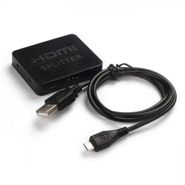 HDMI Amplifier Splitter 1 to 2 Box Awesome Imports