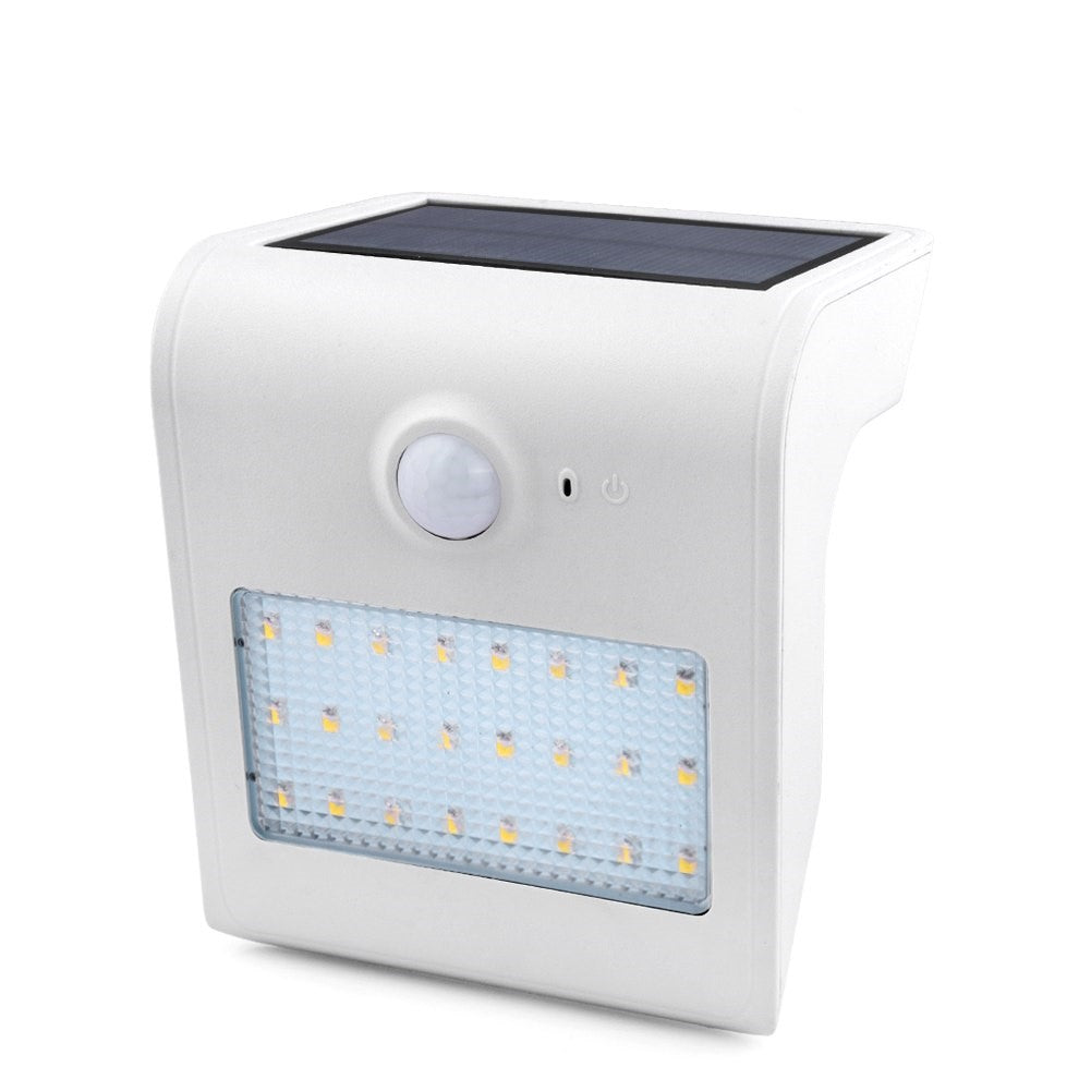 Techme SL24 Solar 24 LED Light with motion sensors & day/night switch