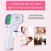 Load image into Gallery viewer, FI02 Infrared Forehead Thermometer with Backlit &amp; Memory Recall