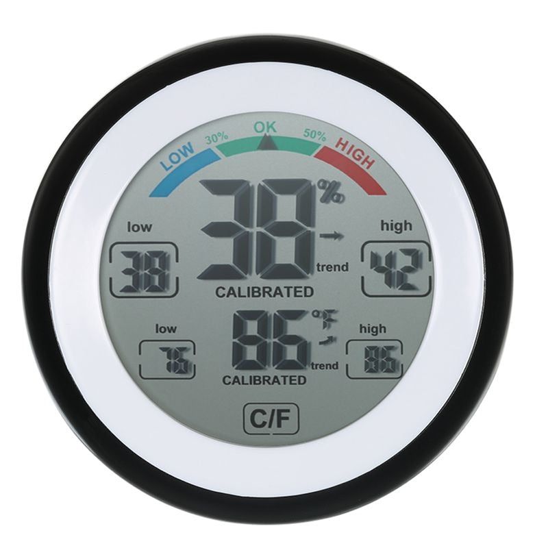 Digital LCD Thermometer Hygrometer & Humidity Meter
