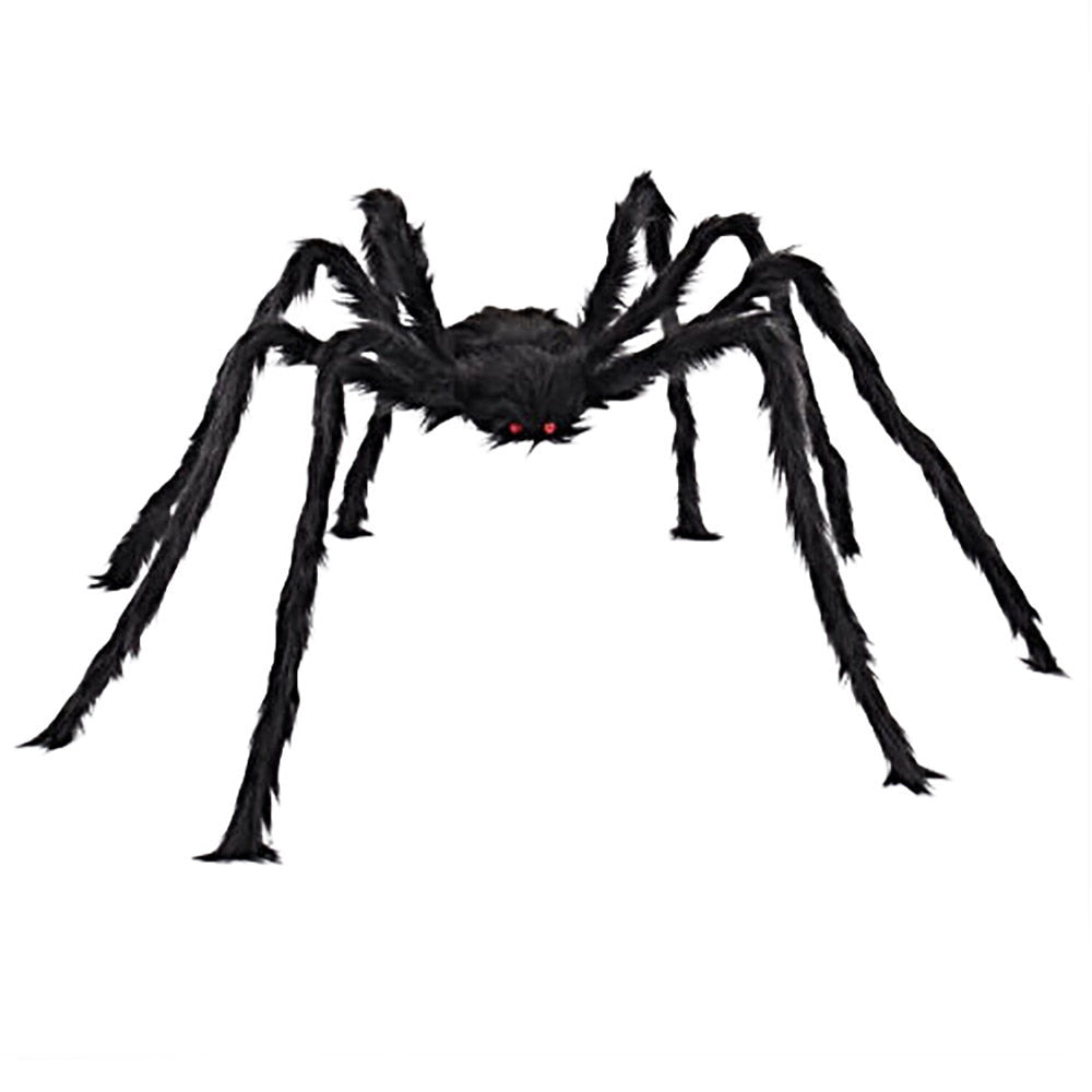 Big Plush Scary Furry Fake Spider