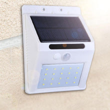 Load image into Gallery viewer, Techme 20LED Solar Outdoor Wall Light with Motion PIR Sensor