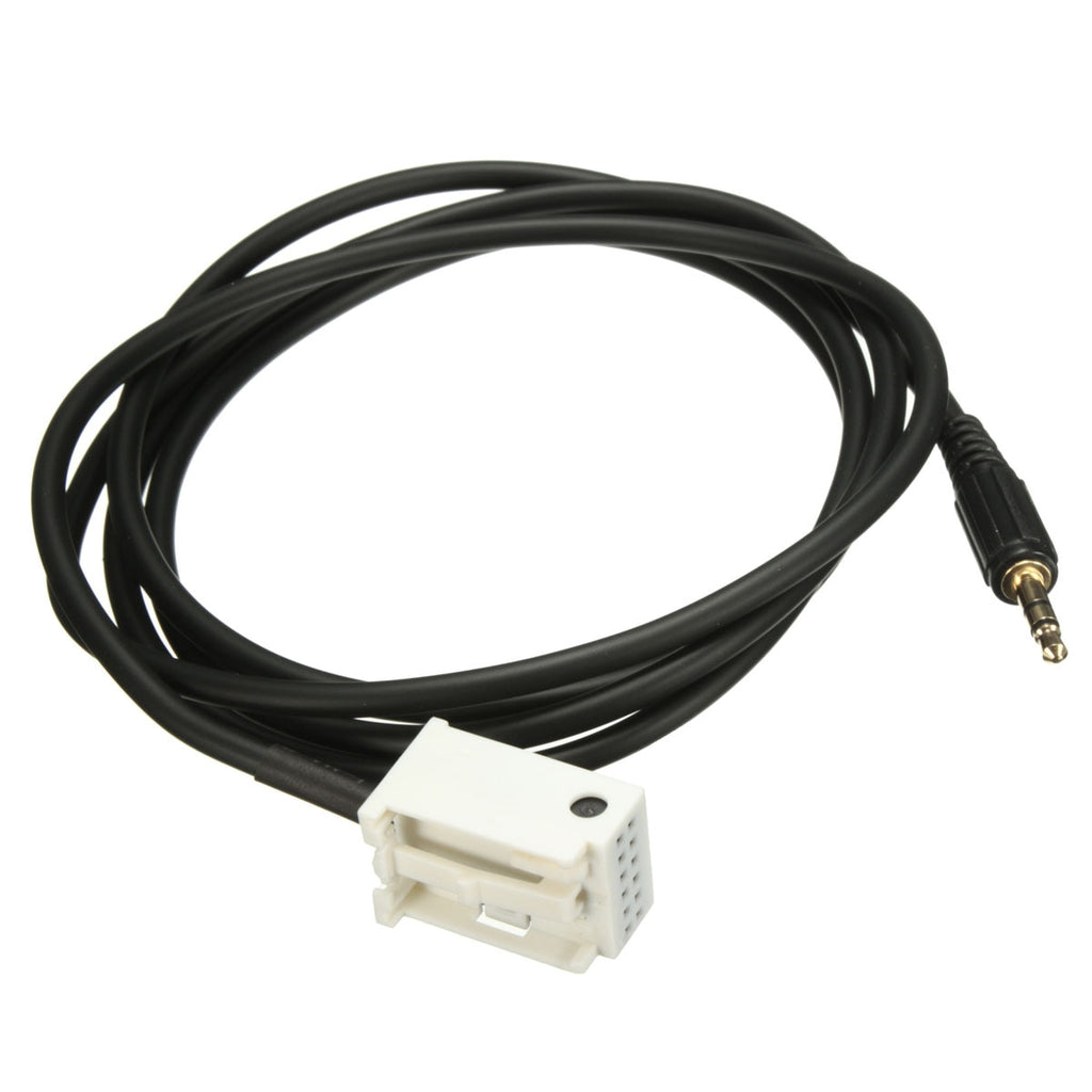 3.5mm Audio Music AUX Cable Input Adapter For Mercedes /Benz W203 C Class