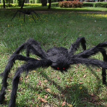 Load image into Gallery viewer, Big Plush Scary Furry Fake Spider