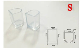 Heel Protectors Stoppers with Carrying Pouch - 3 size pack Awesome Imports