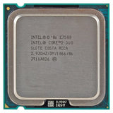 Intel E7500 Core 2 Duo 2.93 GHZ with heatsink fan (Used)
