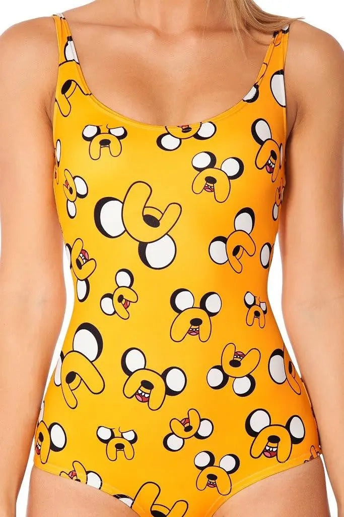 Jake Finn Cartoon Swimsuit Leotard Top - Awesome Imports