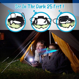 Jingyi Night Vision Goggles with Flip-out Lights Awesome Imports