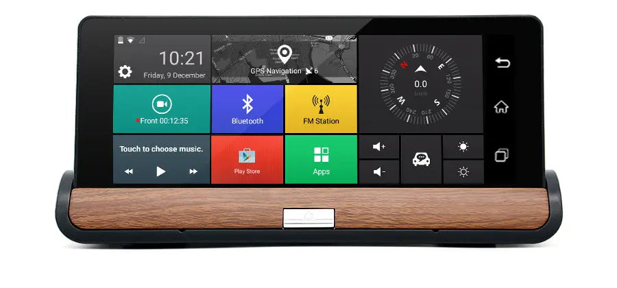 Junsun Eroda 3G 7" Car GPS Bluetooth Android Dash Cam System with reverse camera Awesome Imports