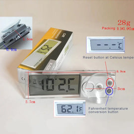 K-036 LCD Car Thermometer with Suction Mount Awesome Imports