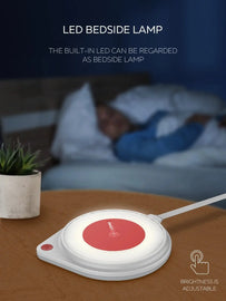 LDNIO 10W Fast Wireless Charger Charging Pad with Built-in Bedside Lamp Awesome Imports