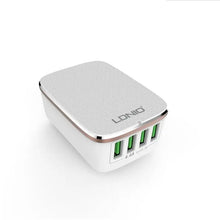 Load image into Gallery viewer, LDNIO LED Touch Lamp with 4 USB Charge Ports 4.4A Shopinc