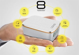 LDNIO LED Touch Lamp with 4 USB Charge Ports 4.4A Shopinc