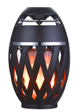 Load image into Gallery viewer, Flame LED Torch Lamp Portable Bluetooth Speaker