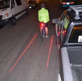 Bicycle LED Lane Indicator Back Light with flashing function - Awesome Imports - 2