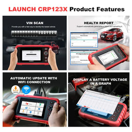 Launch Creader CRP123E OBD ECU ABS SRS Diagnostic Scanner (Parallel Import) Awesome Imports