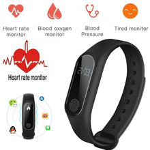 Load image into Gallery viewer, M2 Fitness Activity Tracker Smart watch - Black Awesome Imports