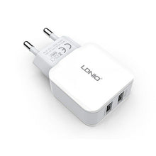 Load image into Gallery viewer, LDNIO Dual USB Travel Wall Charger Power Adapter (A2202)