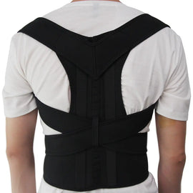 Magnetic Therapy Adjustable Posture Corrector Brace Shoulder Back Support Belt for Men Women Braces & Supports Belt Awesome Imports