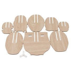 MiHuis 3D Wooden Deer Head Awesome Imports