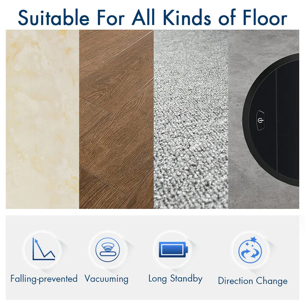MiHuis Automatic Smart Robot Vacuum Cleaner Awesome Imports