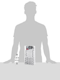 Mihuis 93 Battery Storage Tray with Battery Tester Awesome Imports
